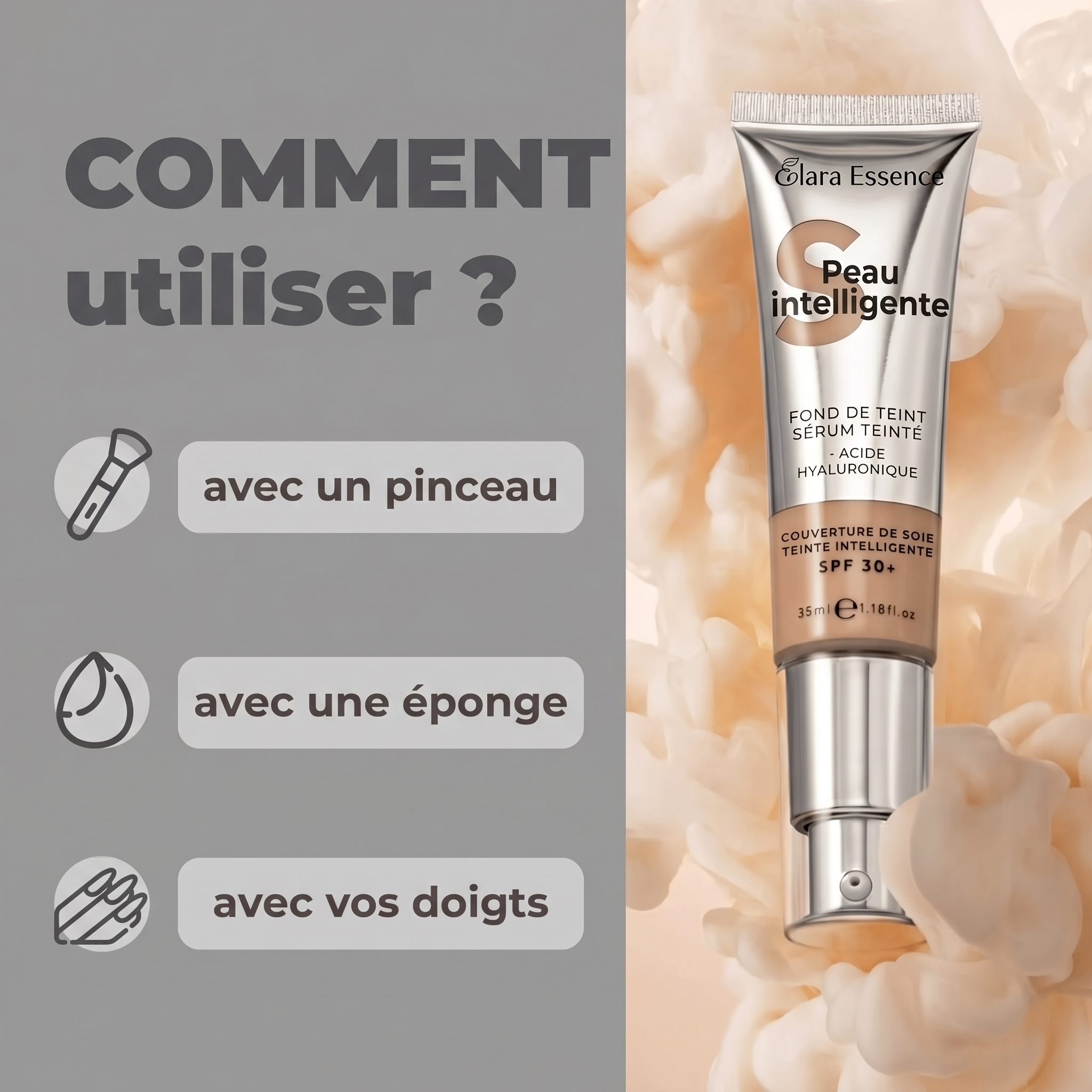 Fond de teint sérum intelligent – Teint naturel – 402 – 35 ml